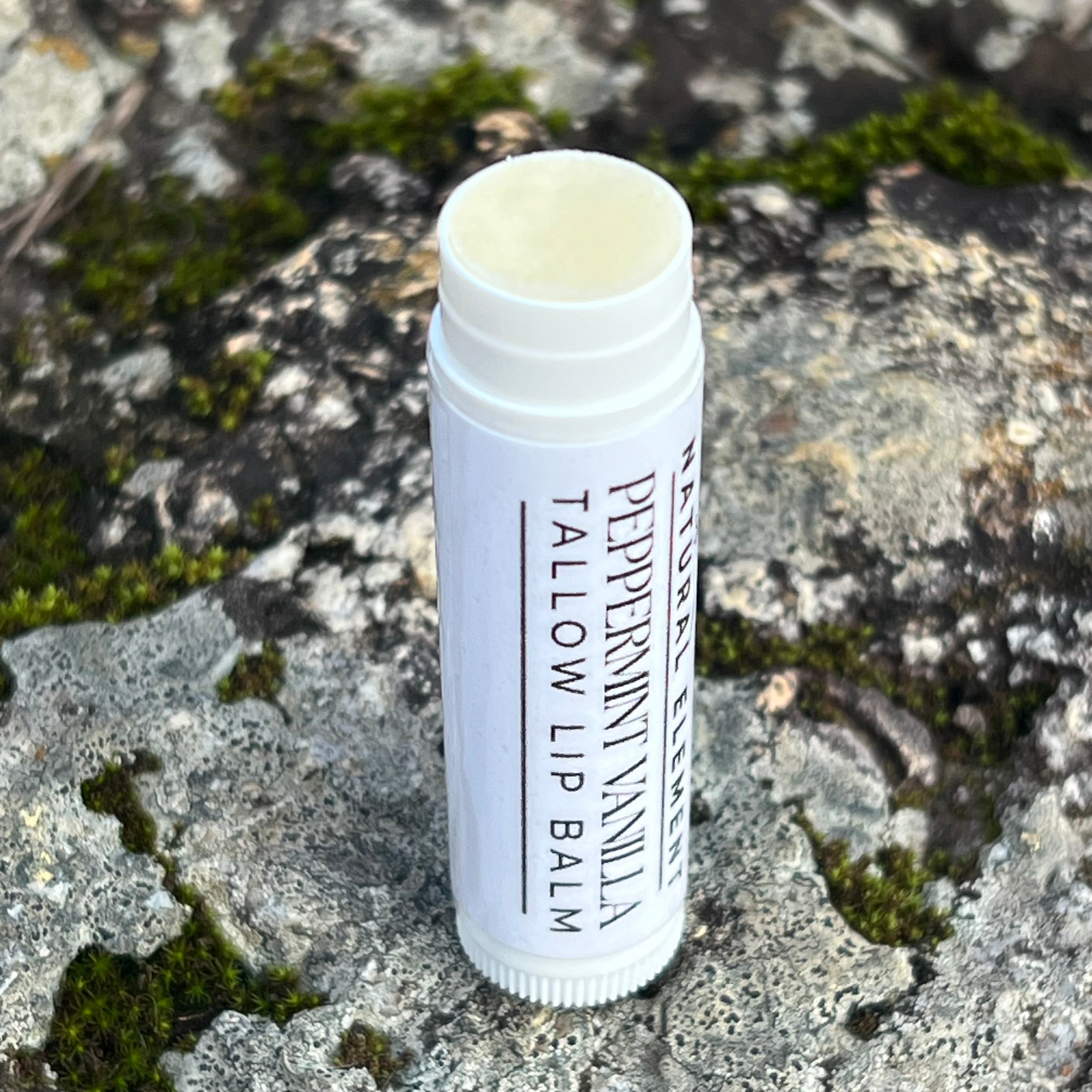 Peppermint Vanilla Tallow Lip Balm